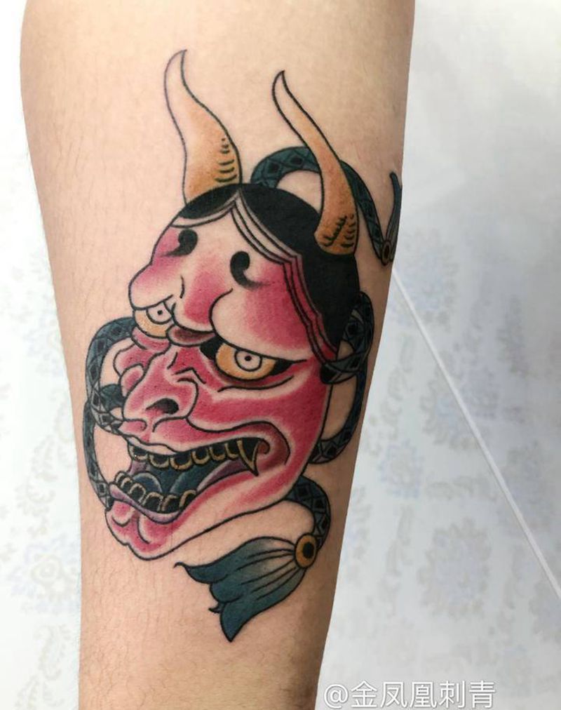 般若纹身图片_手臂纹身图案