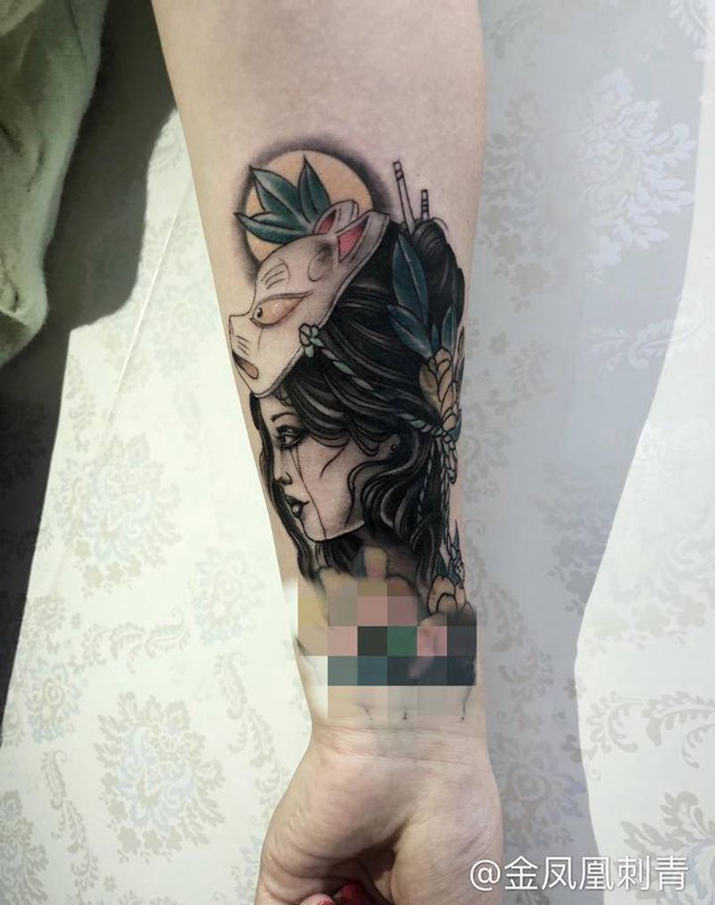 遮盖纹身图片_手臂纹身图案