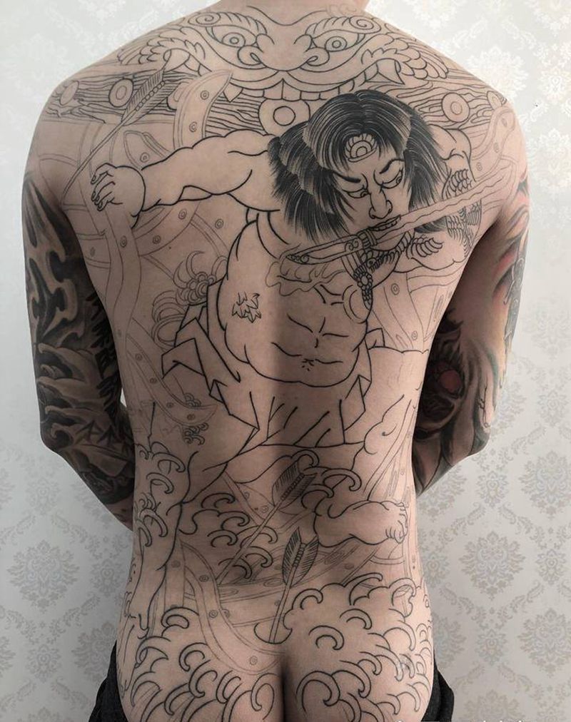 未完待续纹身图片_老传统纹身图案