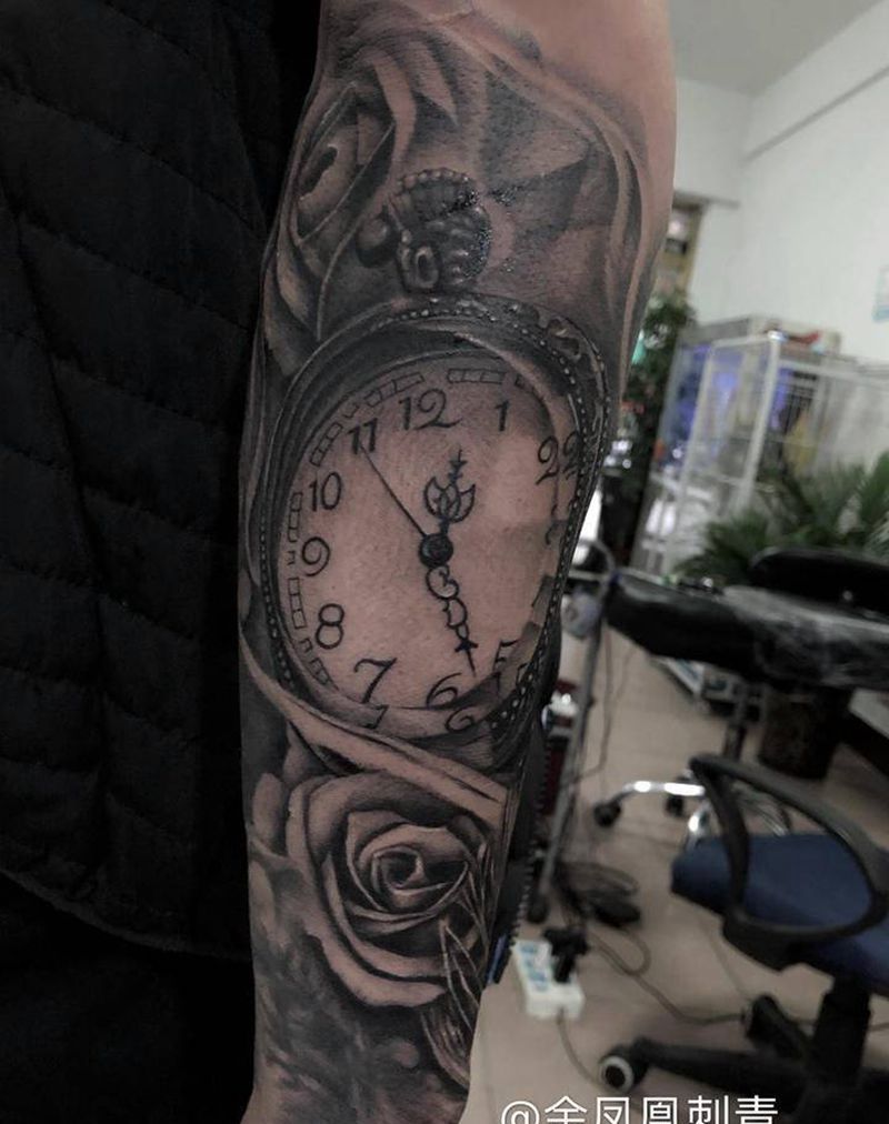 欧美纹身图片_手臂纹身图案
