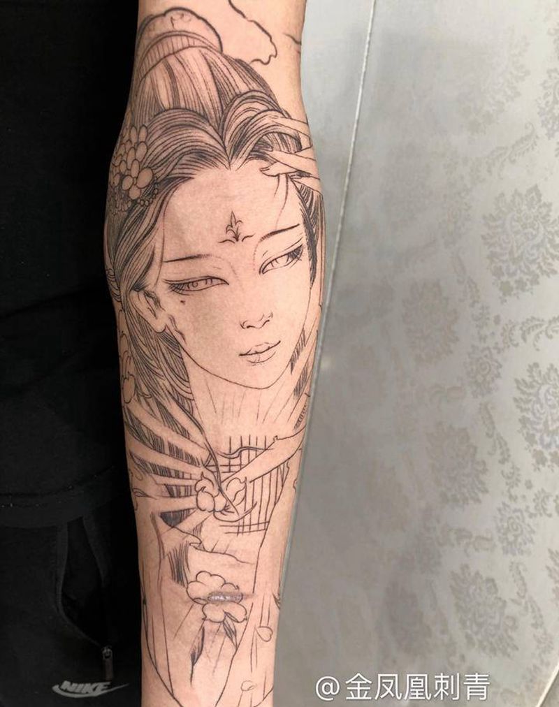 未完待续纹身图片_手臂纹身图案