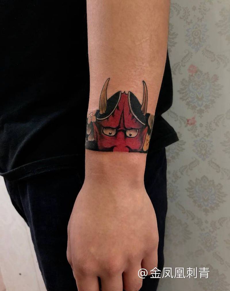 手环纹身图片_手臂纹身图案