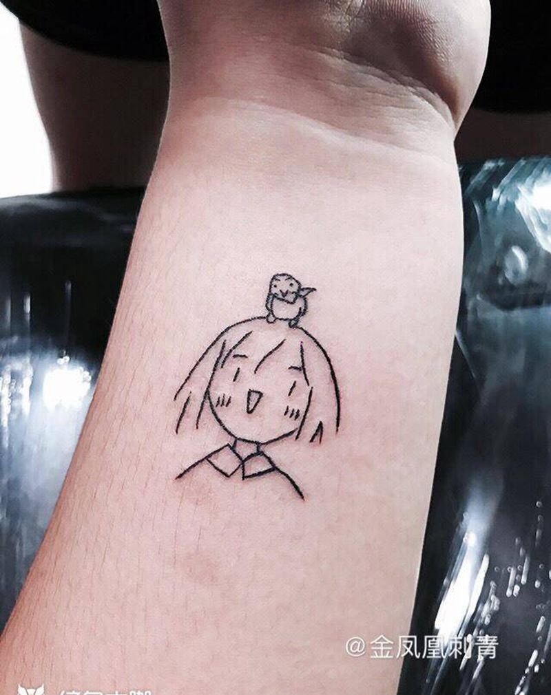 简笔画纹身图片