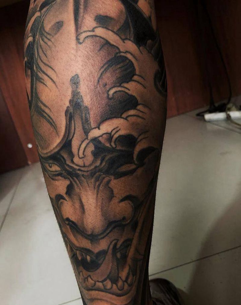 完成，无痛效果纹身图片