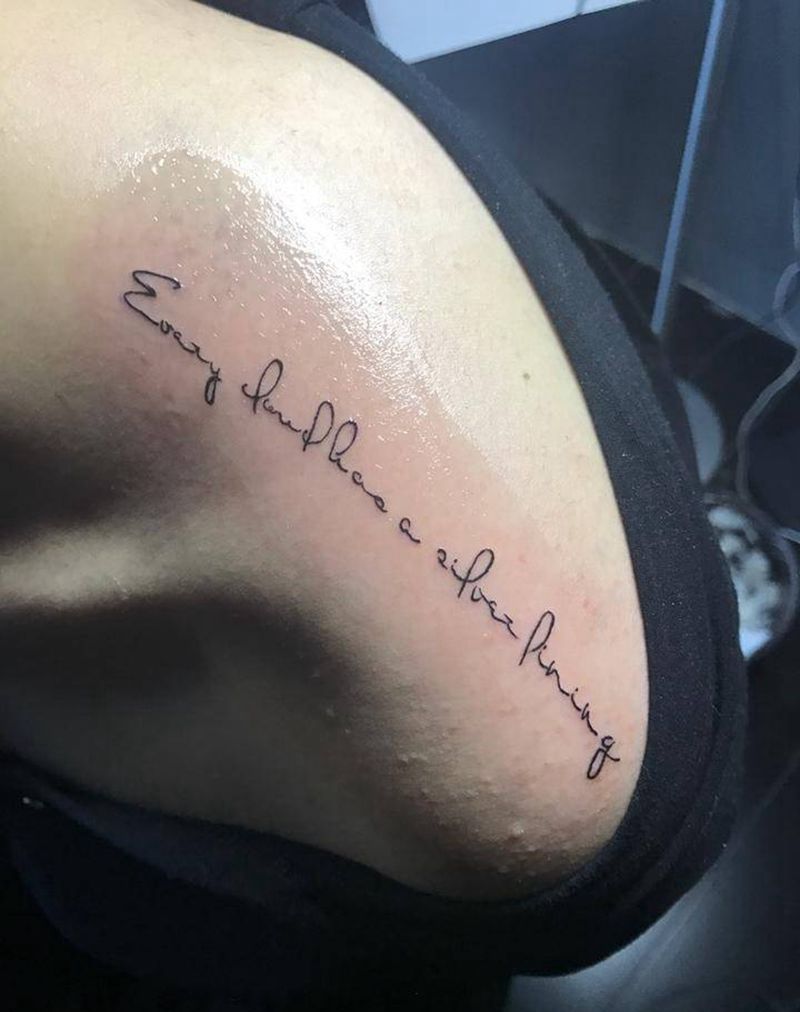 英文字母纹身图片