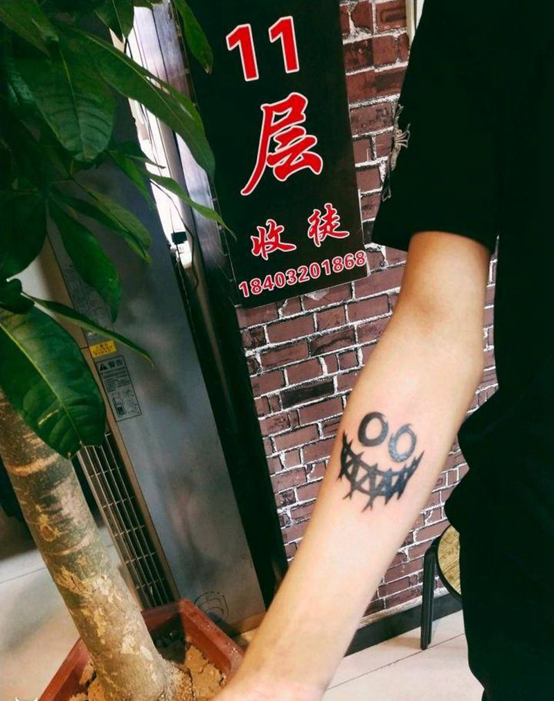 魔鬼图腾纹身图片_手臂图腾图腾纹身图案