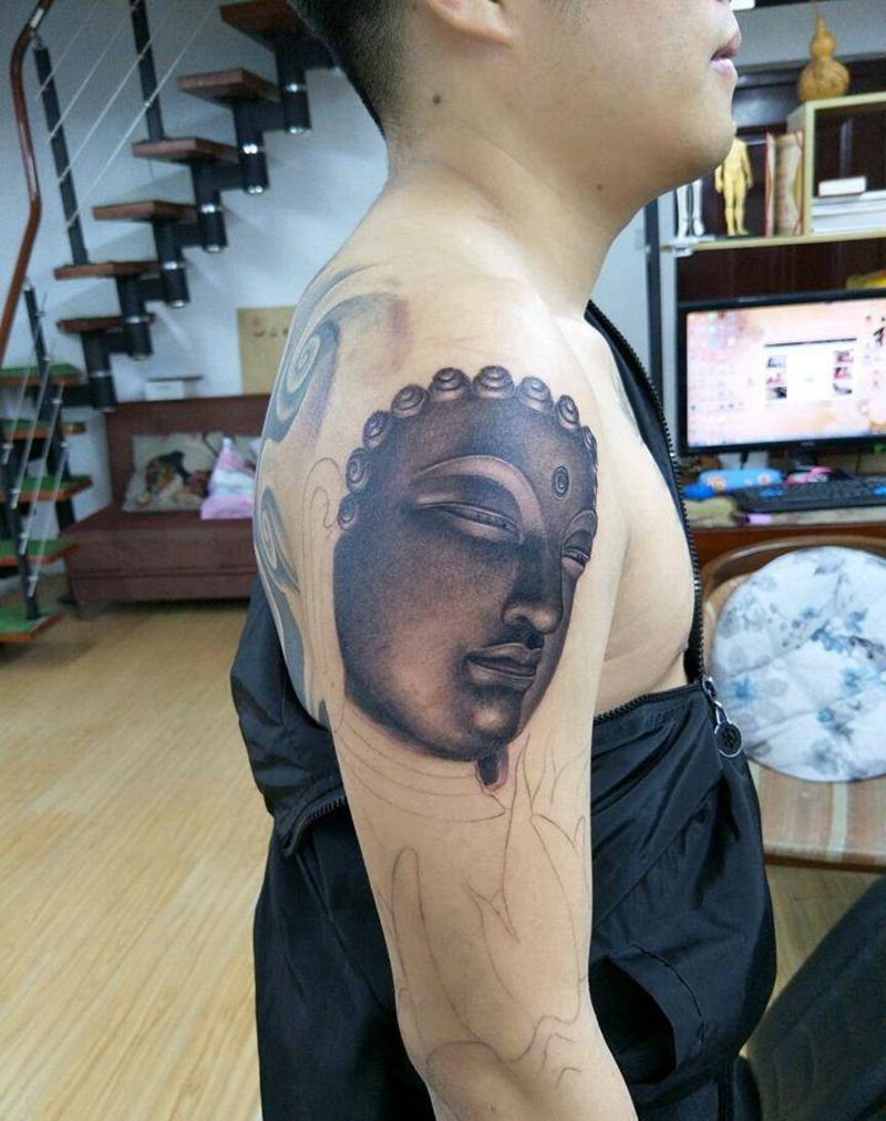 佛，纹身图片