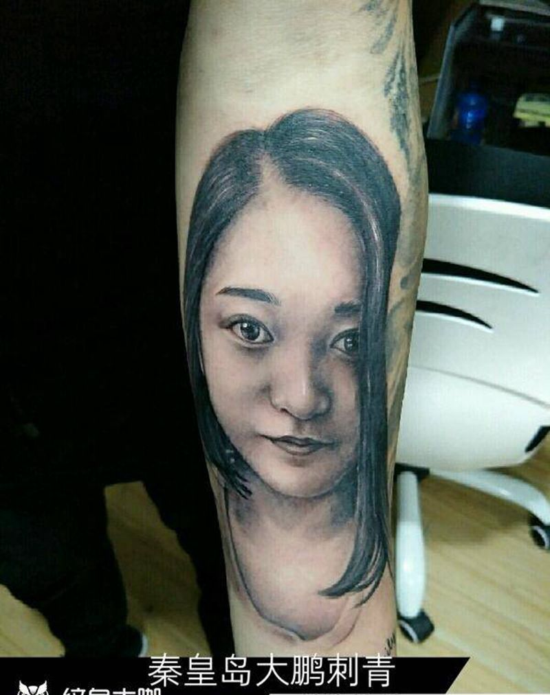 肖像纹身图片