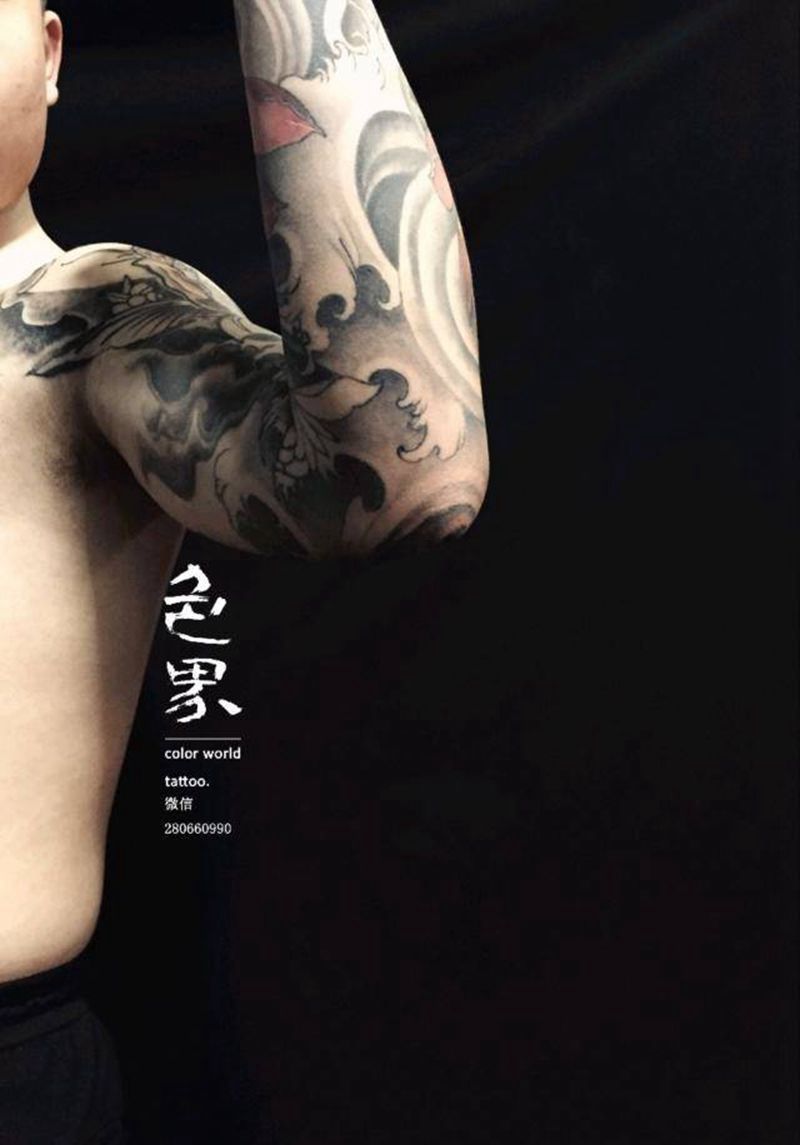 下次完成纹身图片