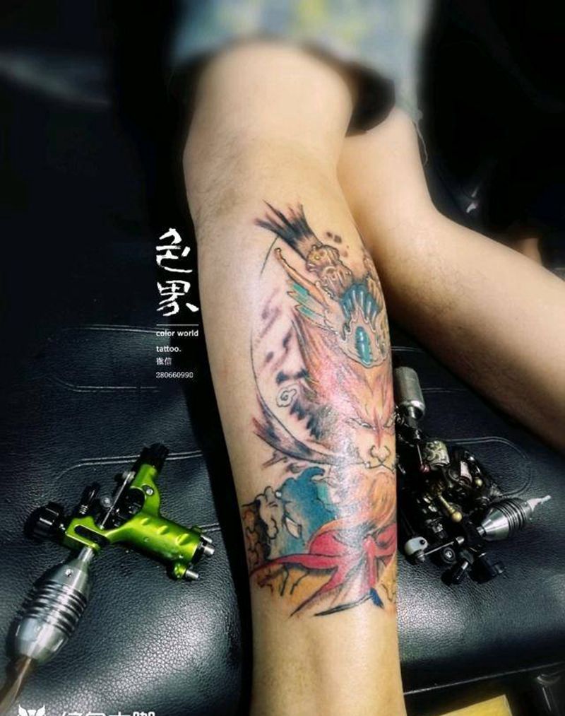 齐天大圣纹身图片