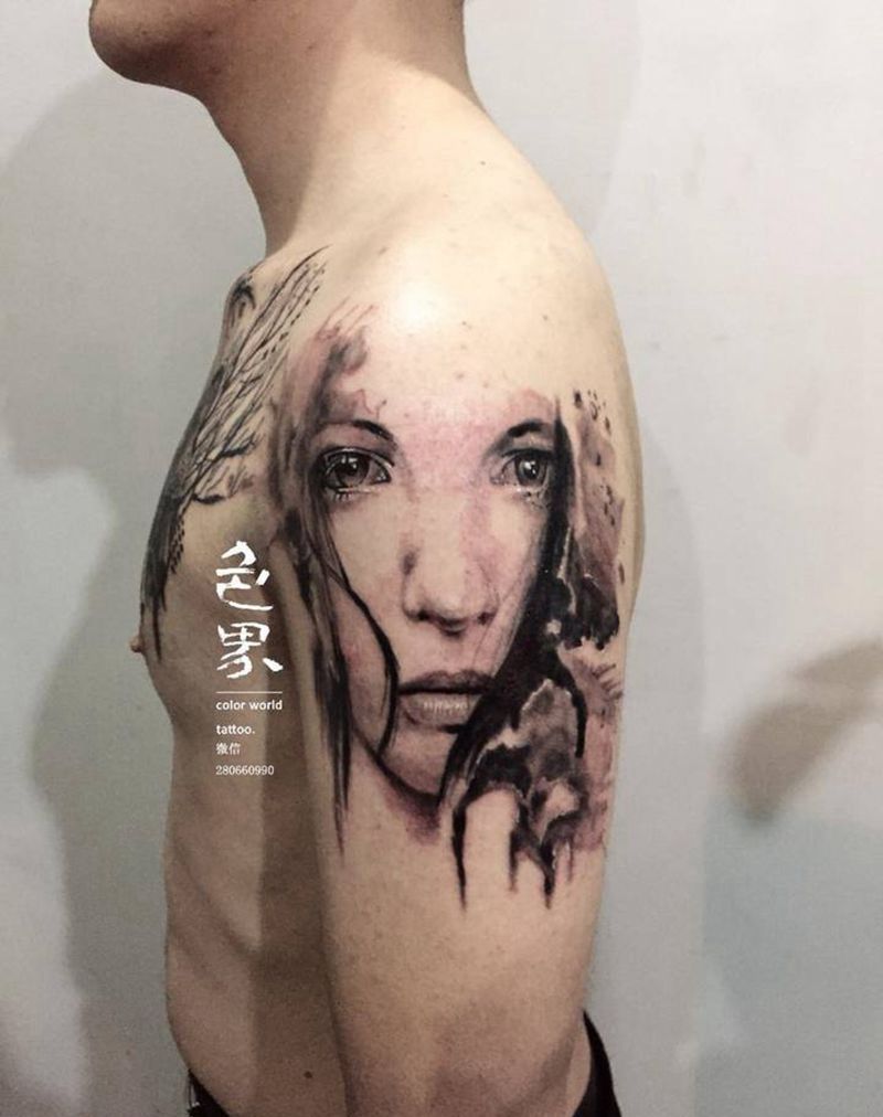 海报风！未完待续纹身图片