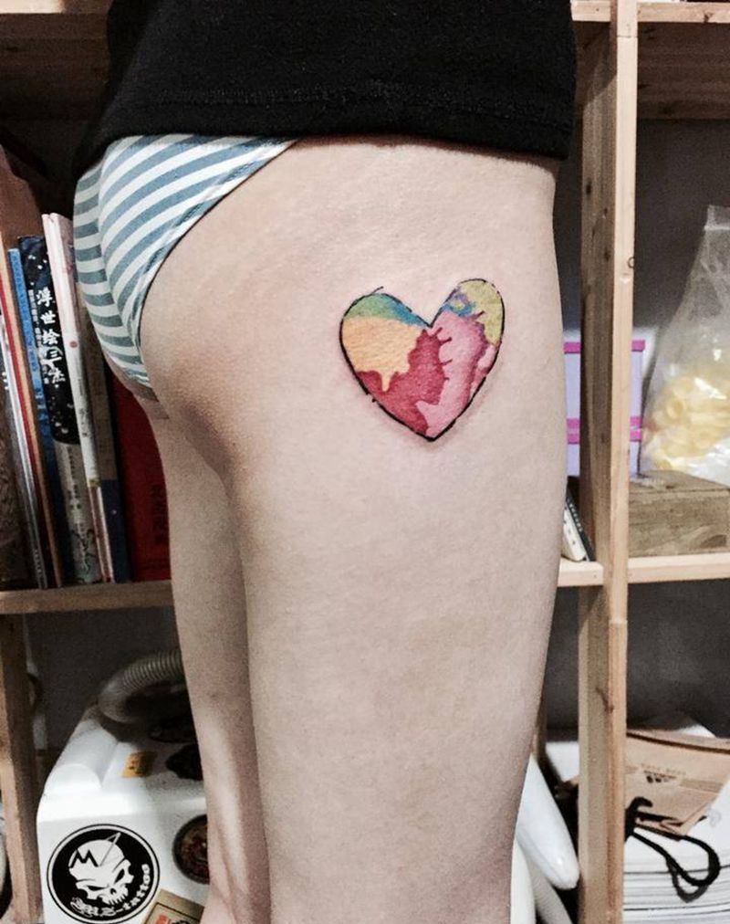 小清新纹身图片