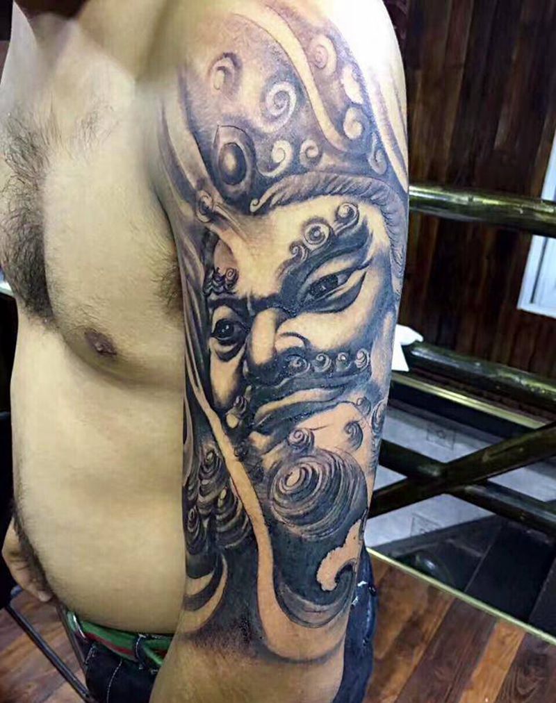 四大天王纹身图片