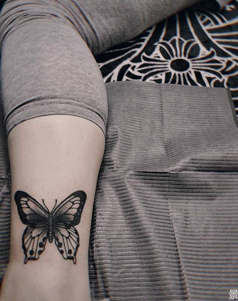 遮盖纹身图片_肩部脚部纹身图案