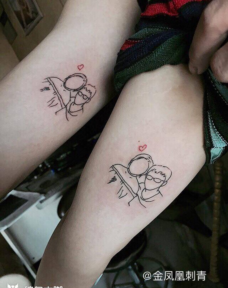 简笔画纹身图片