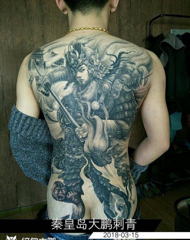 千军破，纹身图片