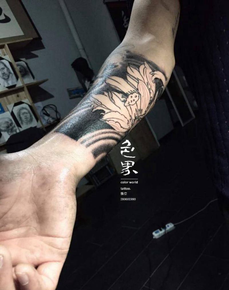 修改添加包小臂纹身图片