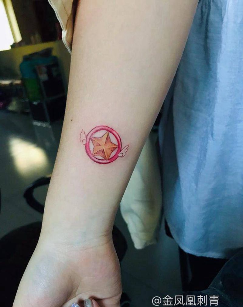 小星星纹身图片