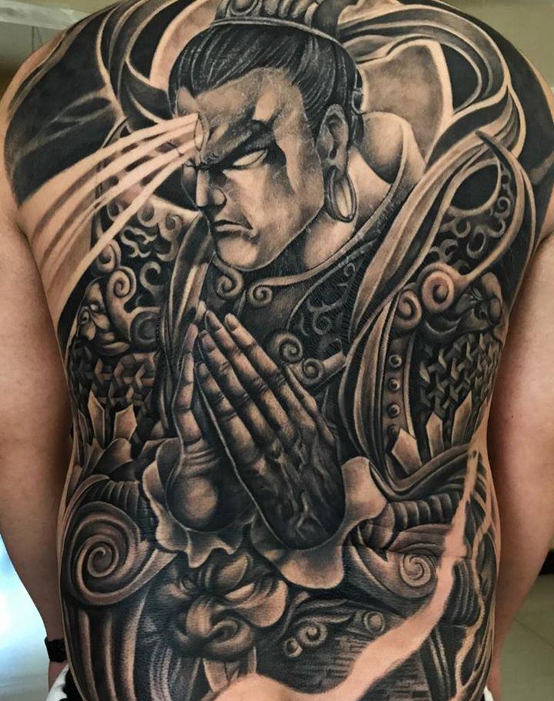 修改完成纹身图片