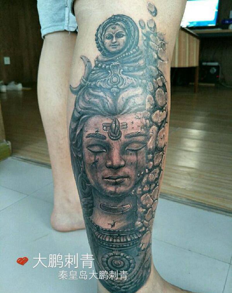 释迦牟尼纹身图片