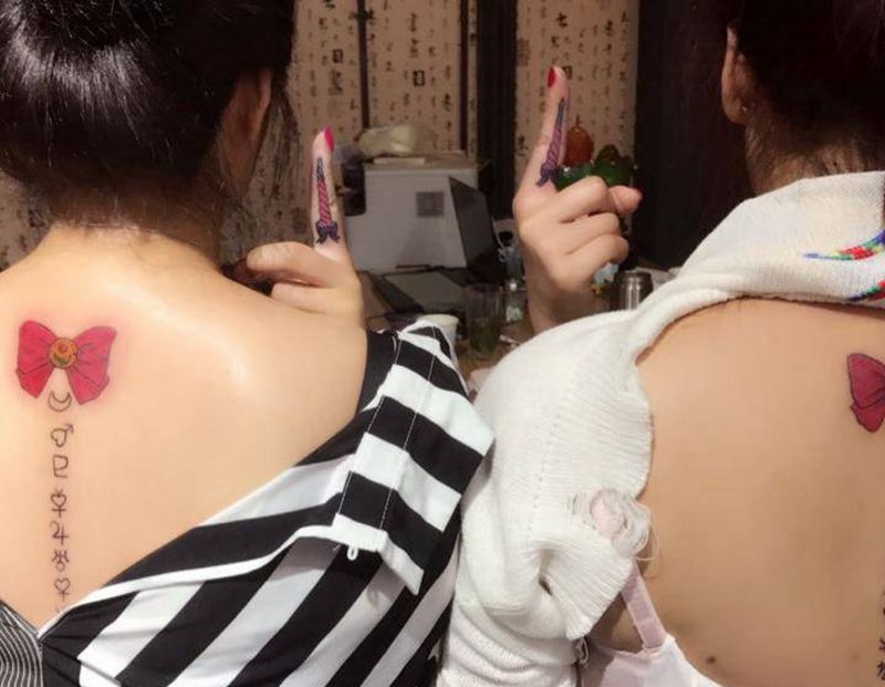 美少女战士纹身图片