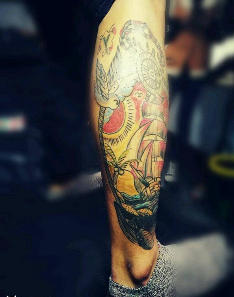 old school纹身图片