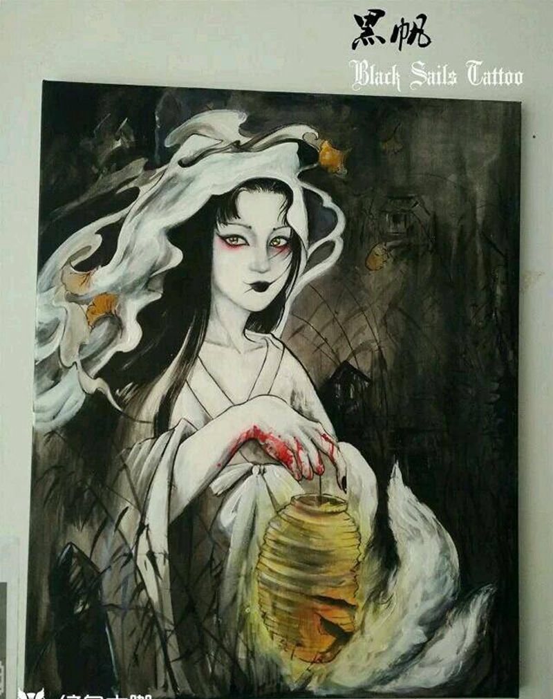 狐狐狐纹身图片