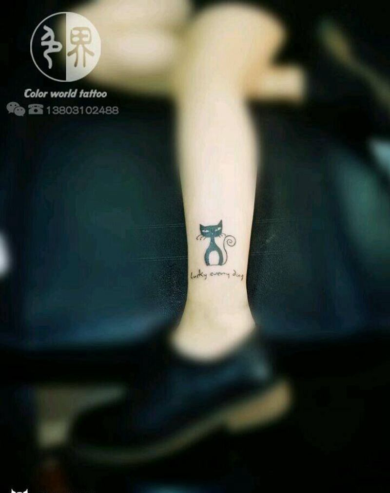 小清新纹身图片