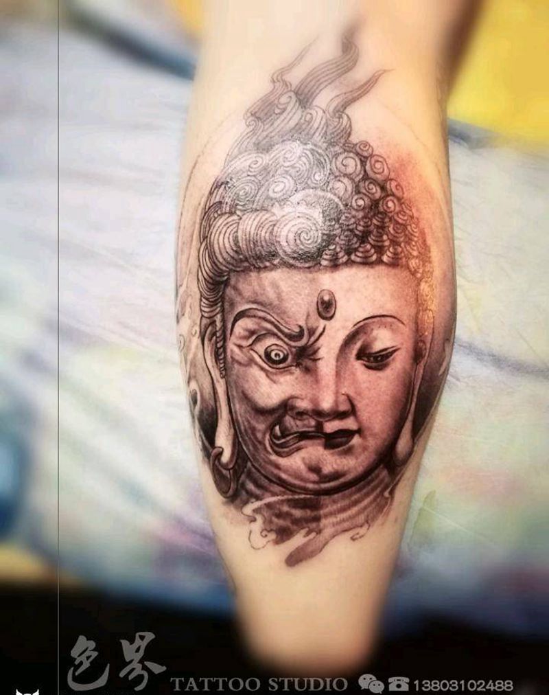 一念之间纹身图片