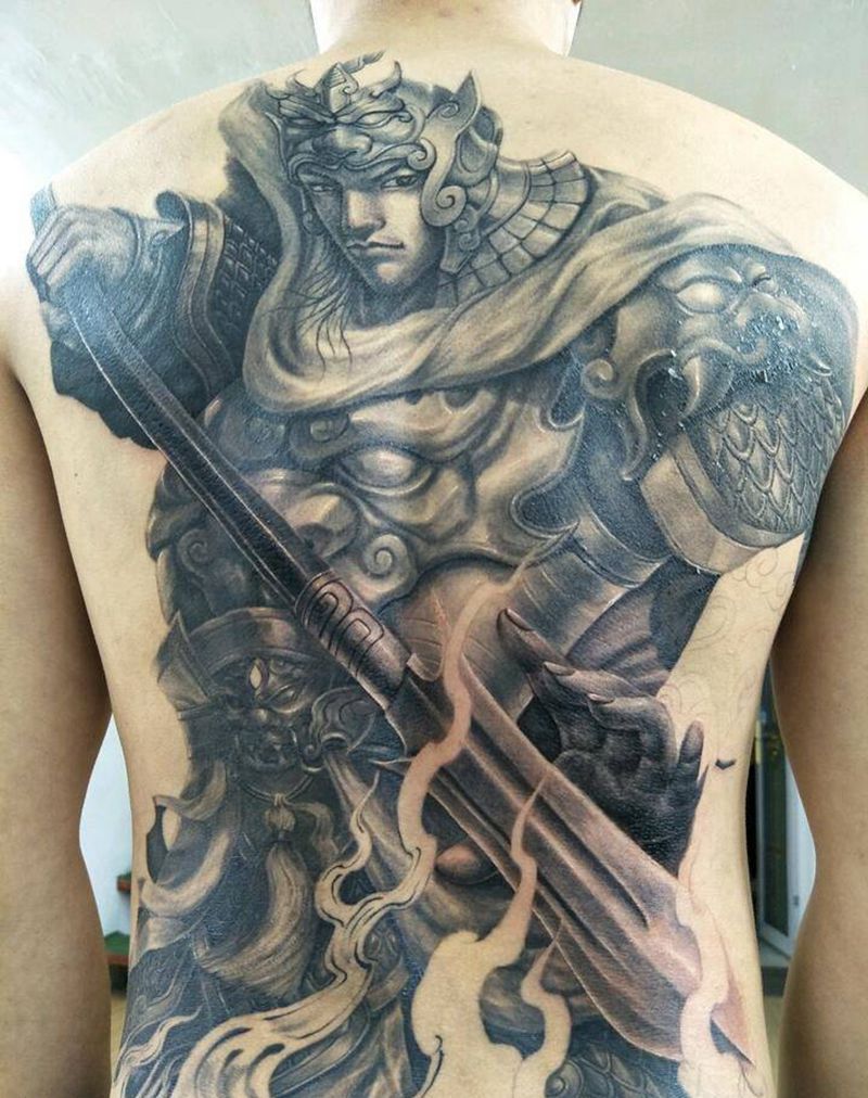 赵子龙2纹身图片