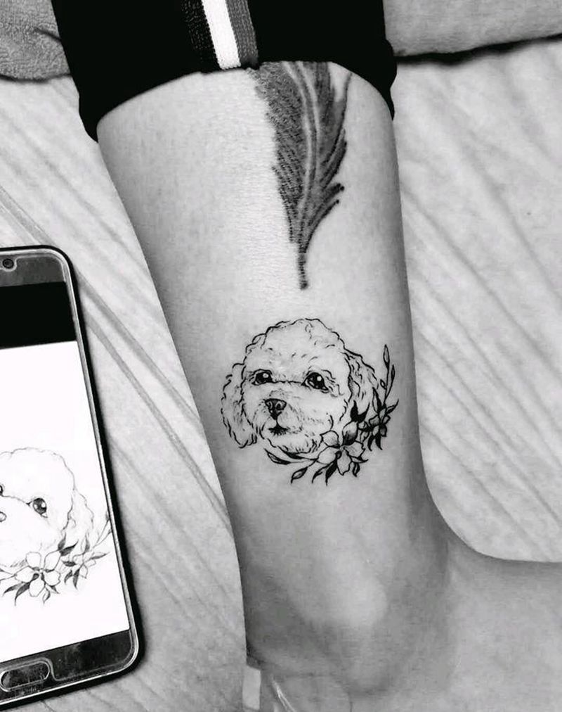 泰迪公主纹身图片