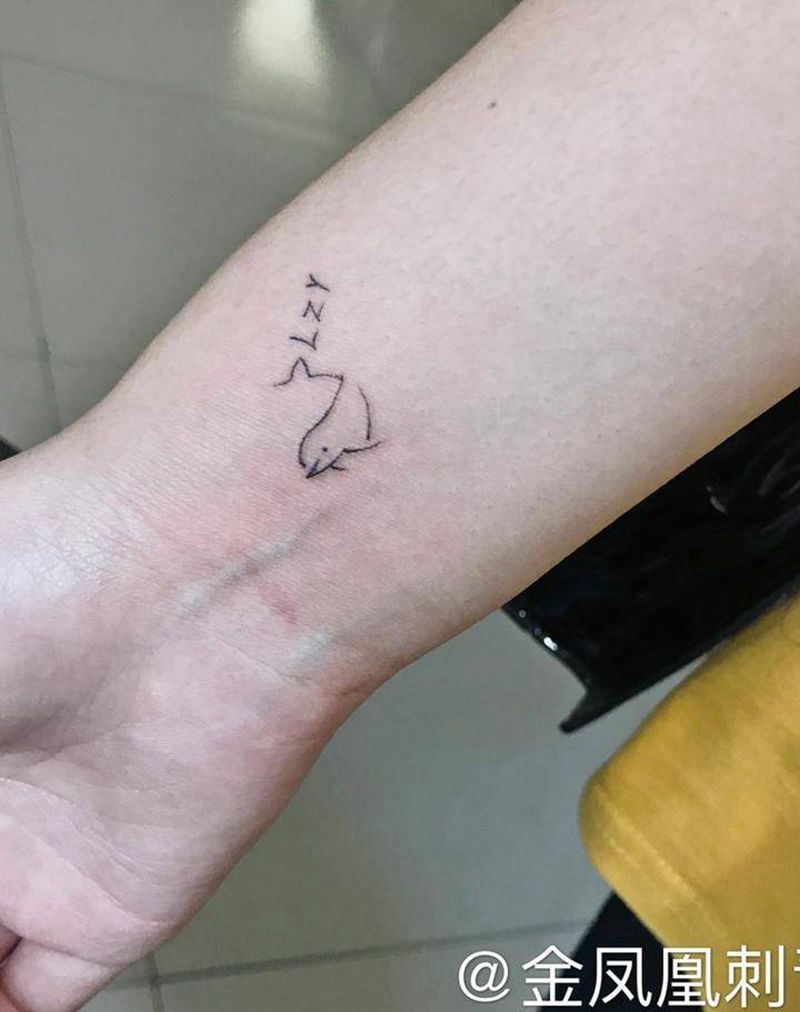 小清新纹身图片