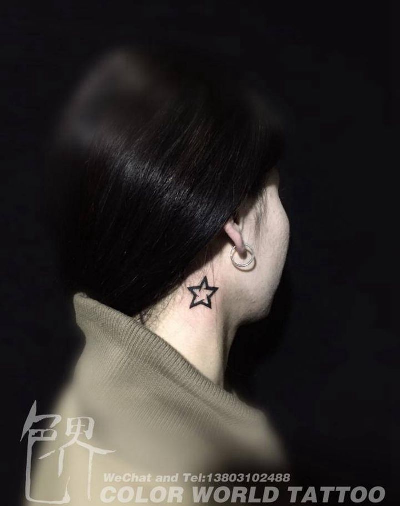 Star纹身图片
