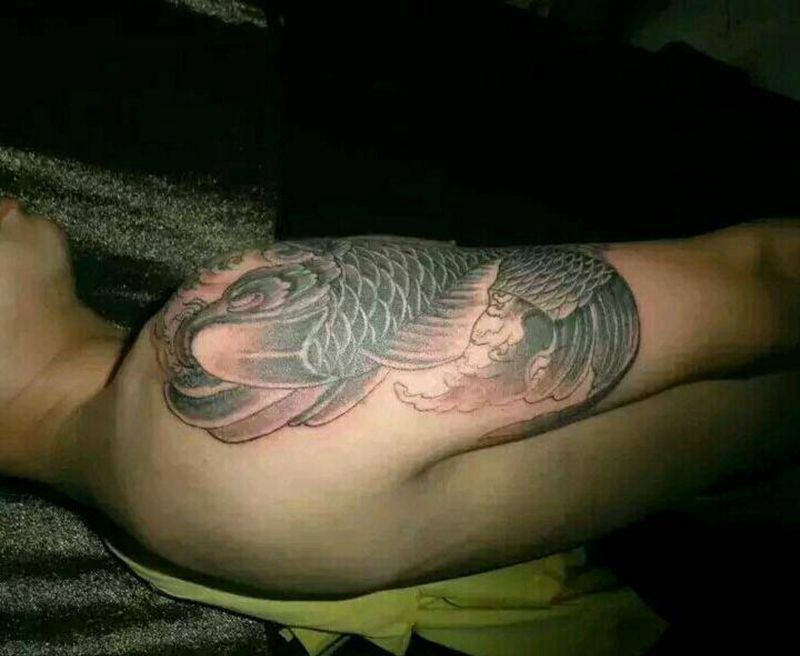 徒弟学习期间花絮纹身图片