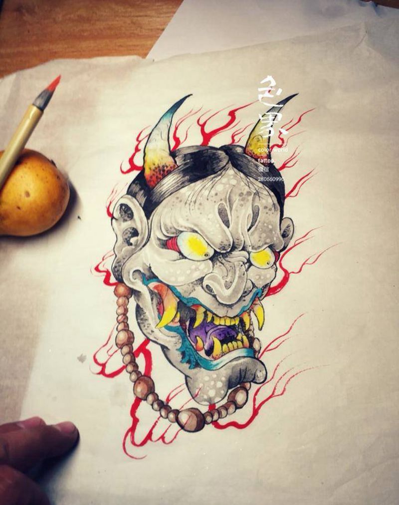 绘画作品纹身图片