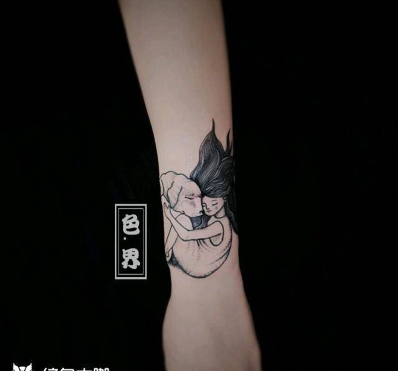 遮盖伤疤纹身图片_点刺纹身图案