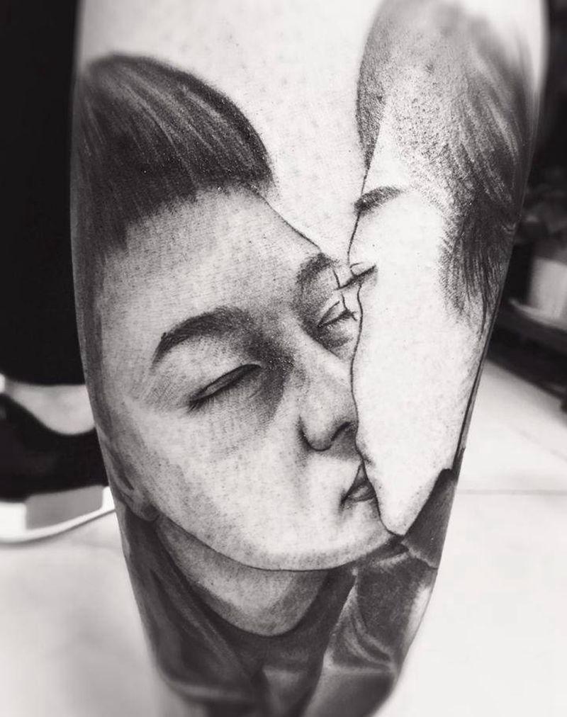 肖像纹身图片