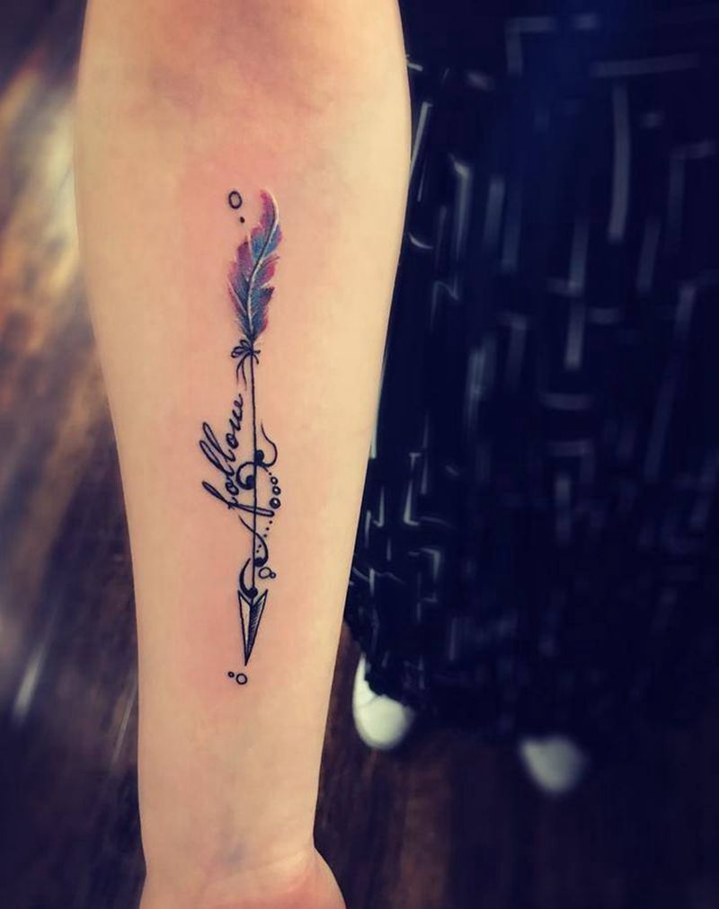 射手座纹身图片