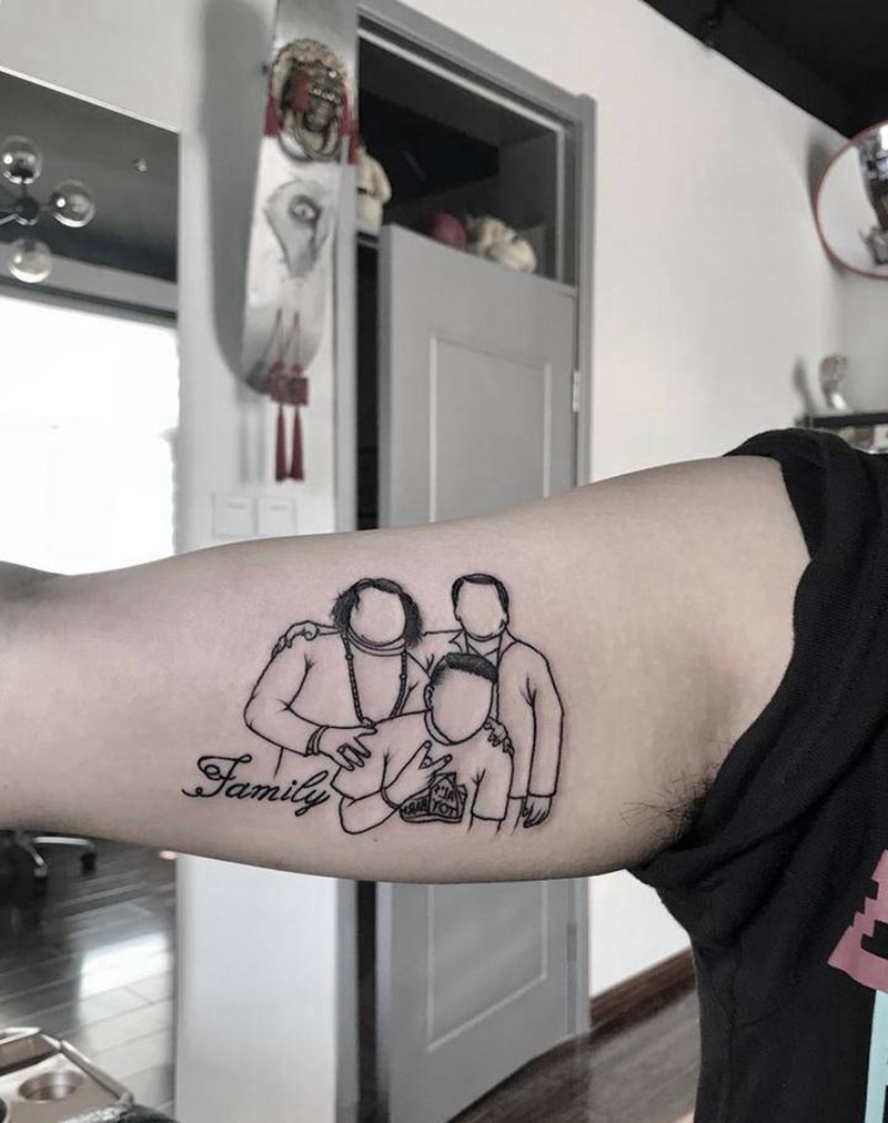 Family纹身图片