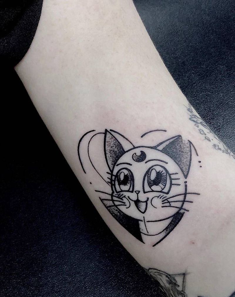 插画纹身图片_手臂纹身图案