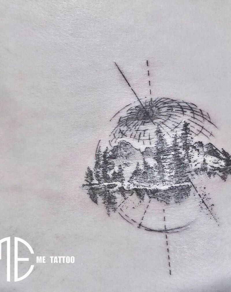 设计遮盖纹身图片_腰部点刺纹身图案