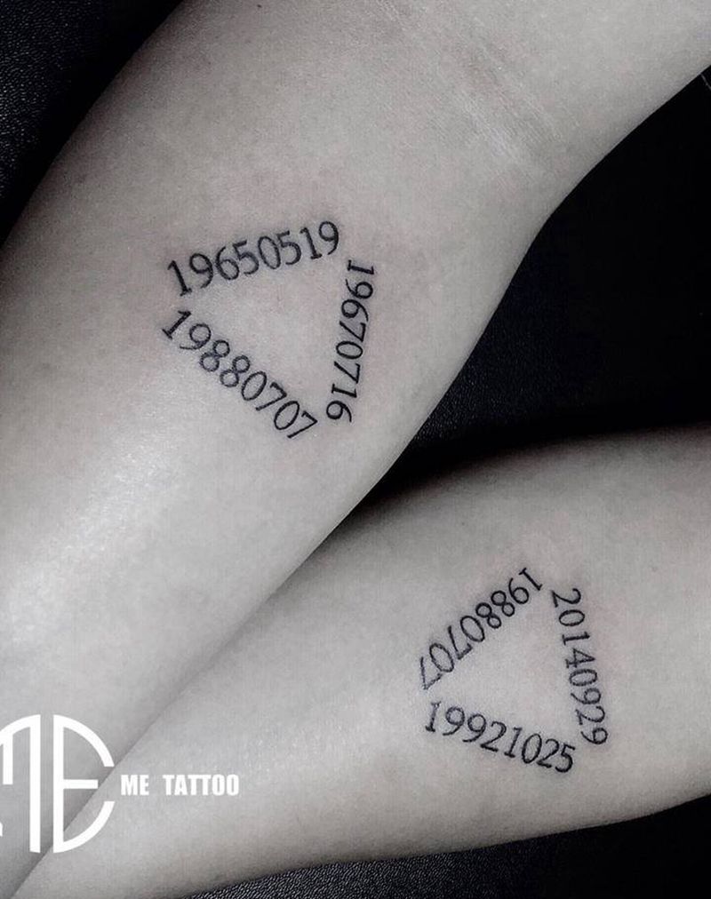 生日设计纹身图片_手臂纹身图案