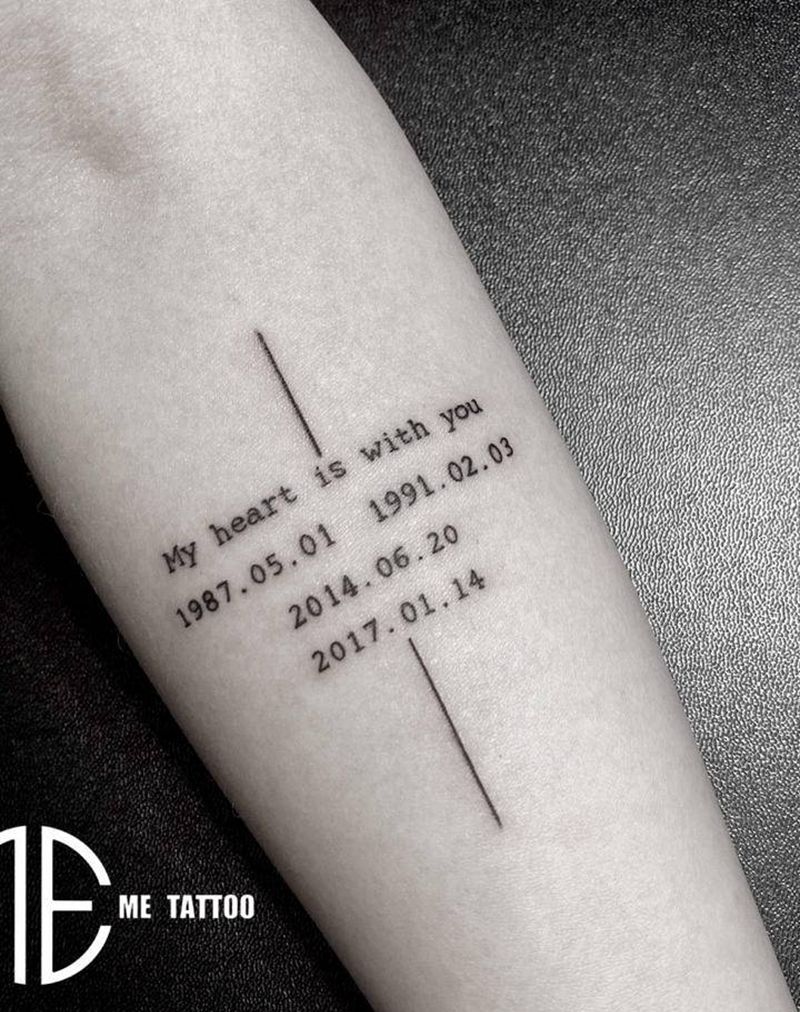 字母设计纹身图片_手臂纹身图案