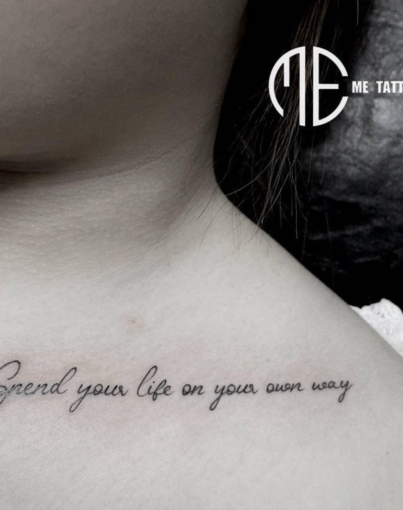 字母纹身图片_肩部纹身图案