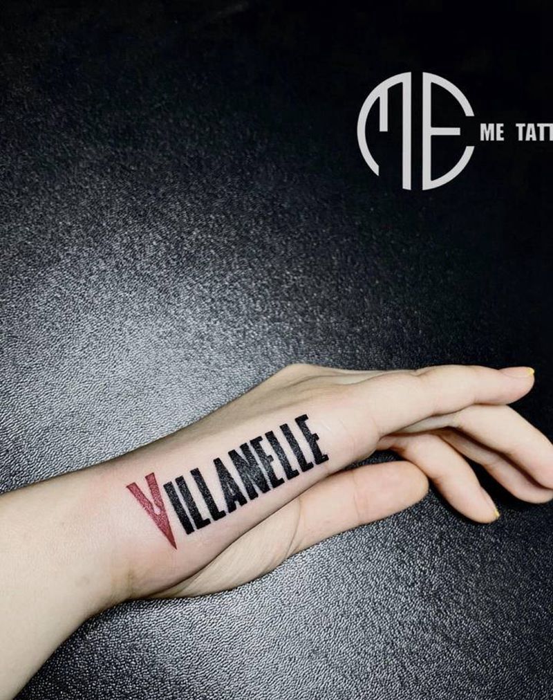 字纹身图片_手部纹身图案