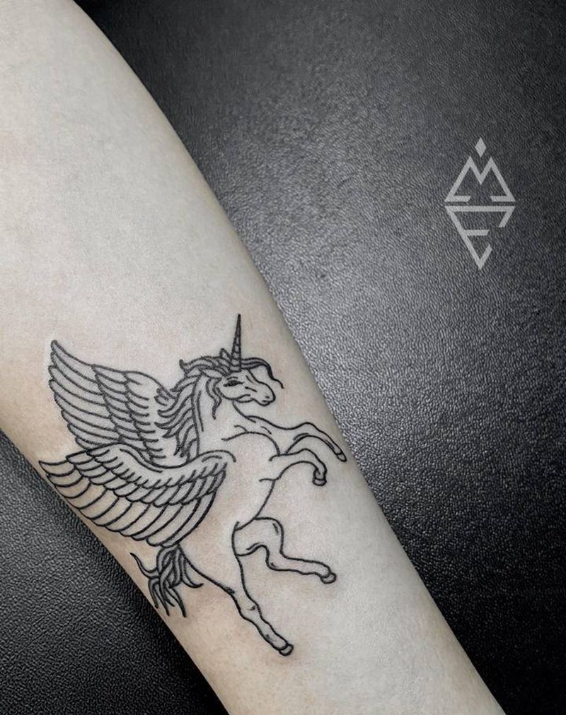 小清新纹身图片_手臂纹身图案