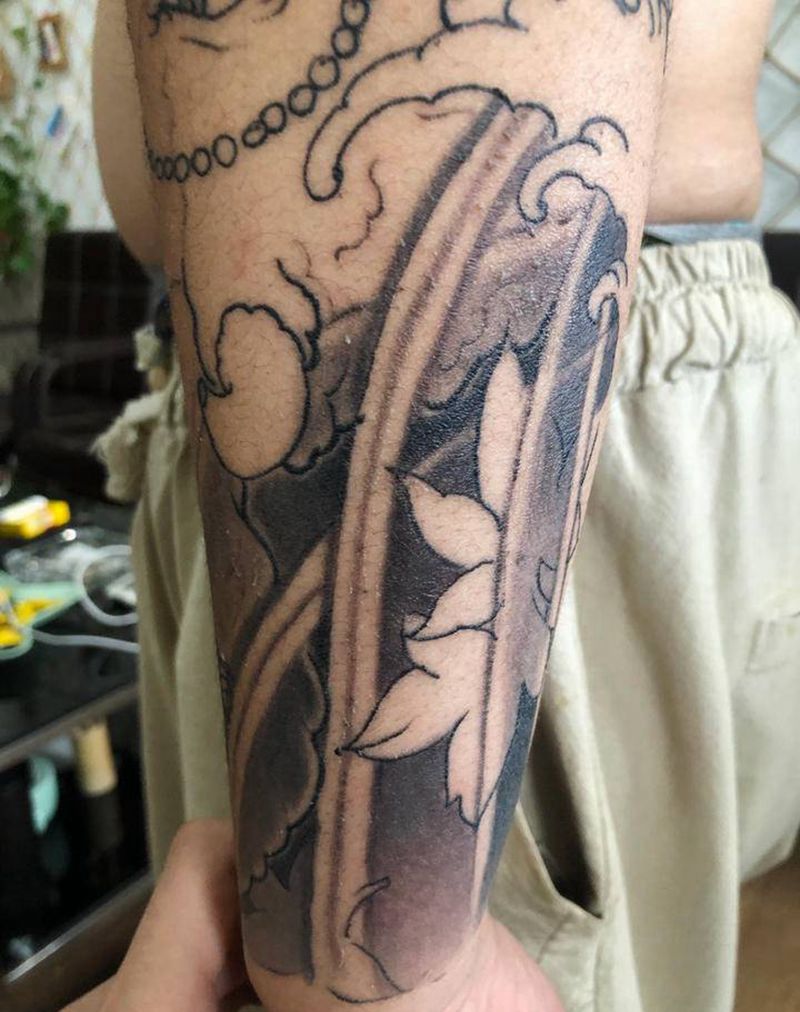 象神纹身图片_手部新传统纹身图案