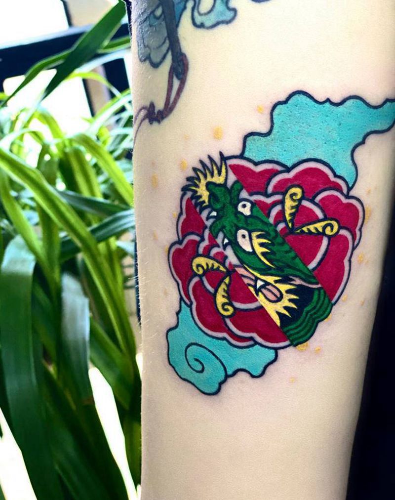 school纹身图片_手臂纹身图案