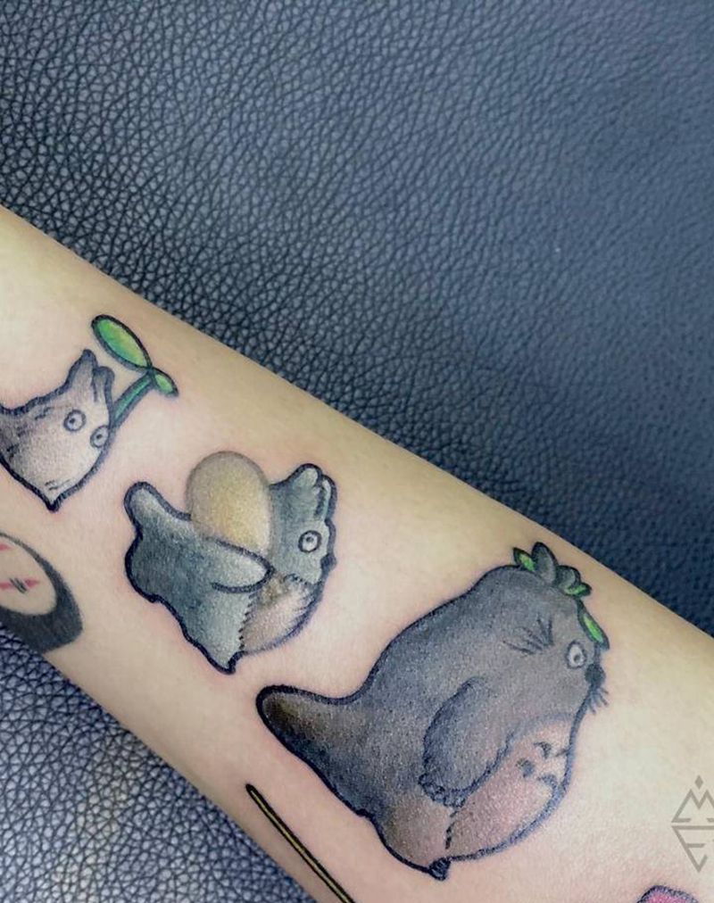 宫崎骏合集纹身图片_手臂纹身图案