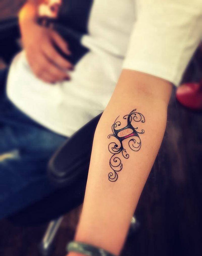 双子座纹身图片